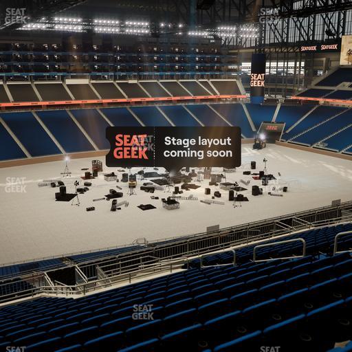 Ford Field - Section 327 Seat View