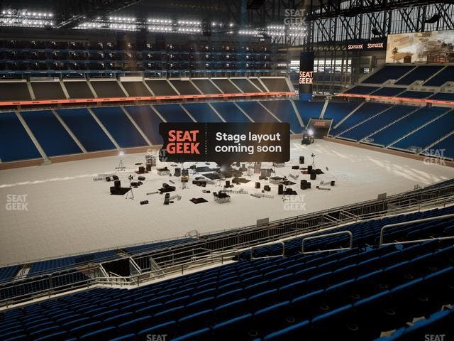 Ford Field - Section 327 Seat View