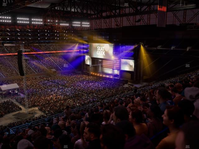 Ford Field - Section 327 Seat View