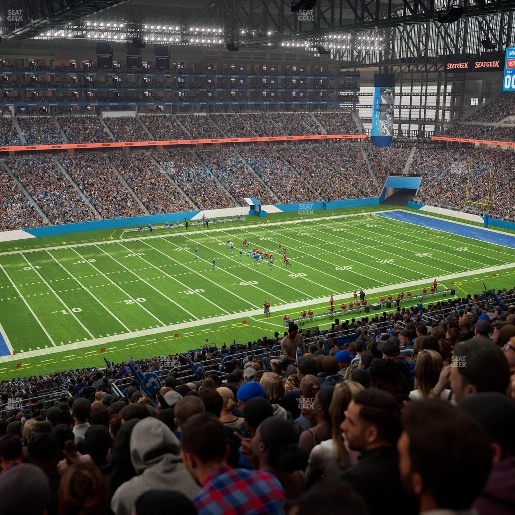 Ford Field - Section 327 Seat View
