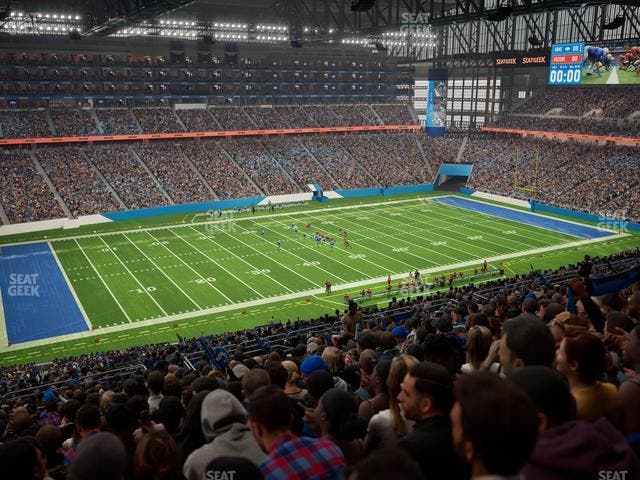 Ford Field - Section 327 Seat View