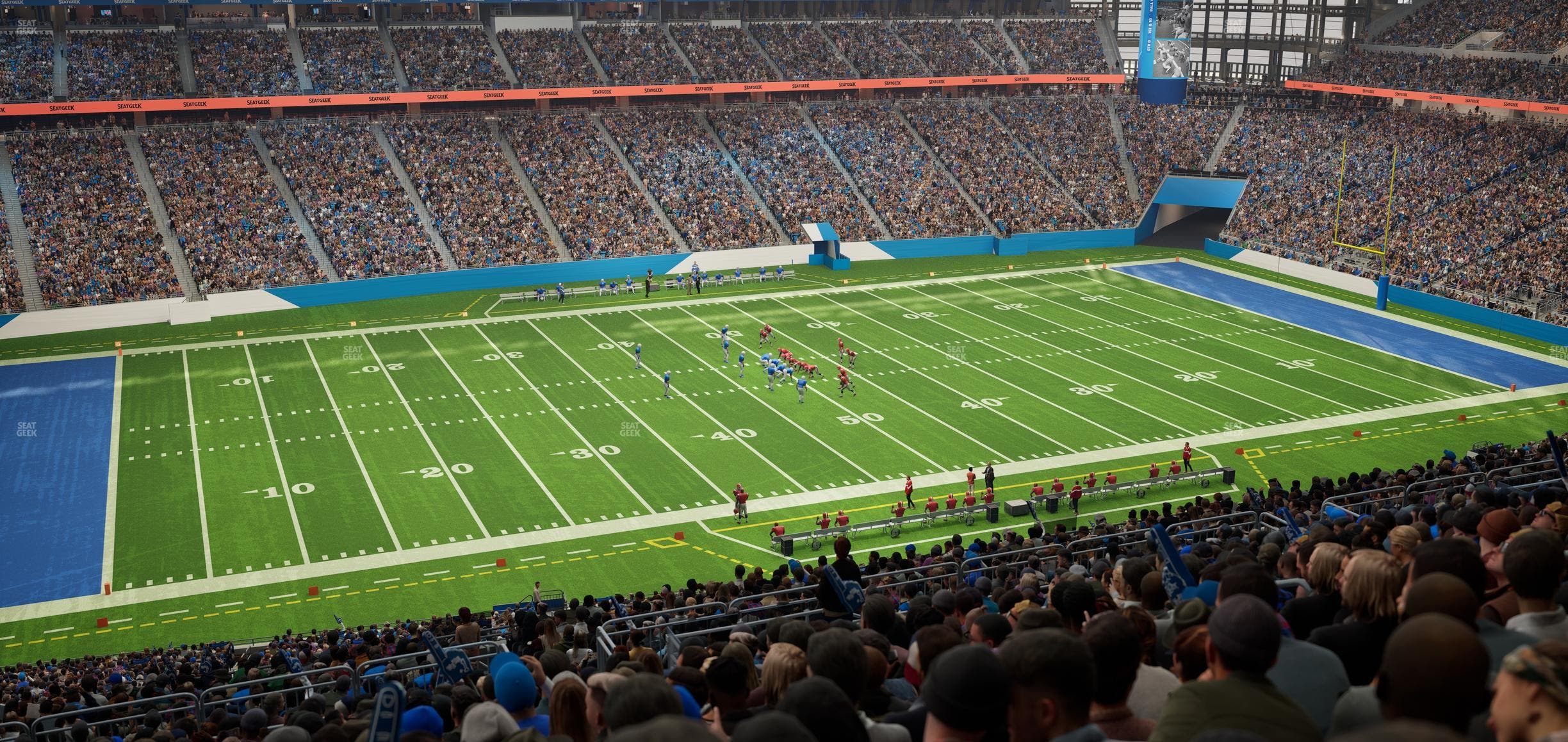 Ford Field - Section 328 Seat View