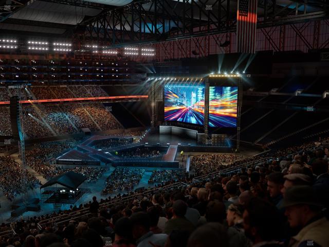 Ford Field - Section 328 Seat View