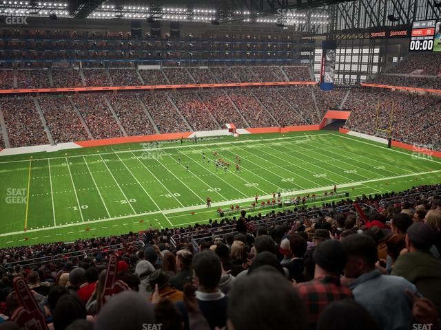 Ford Field - Section 328 Seat View
