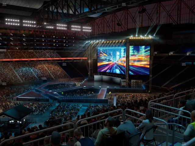 Ford Field - Section 329 Seat View