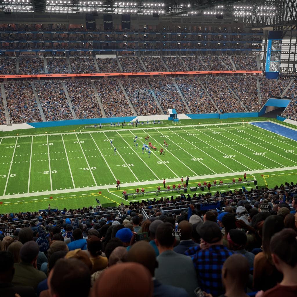 Ford Field - Section 329 Seat View