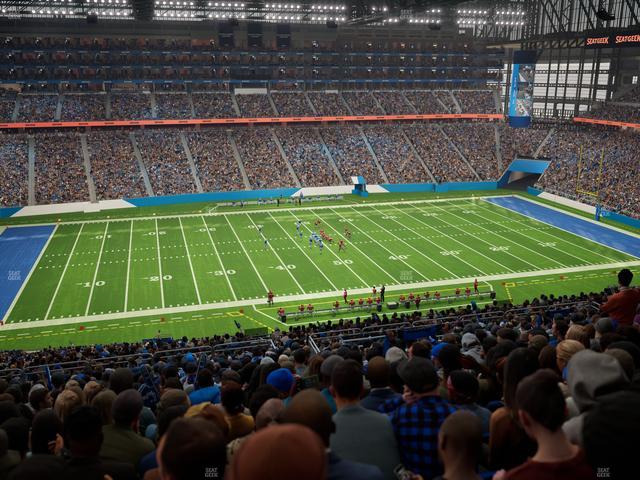 Ford Field - Section 329 Seat View