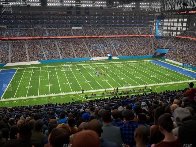 Ford Field - Section 329 Seat View