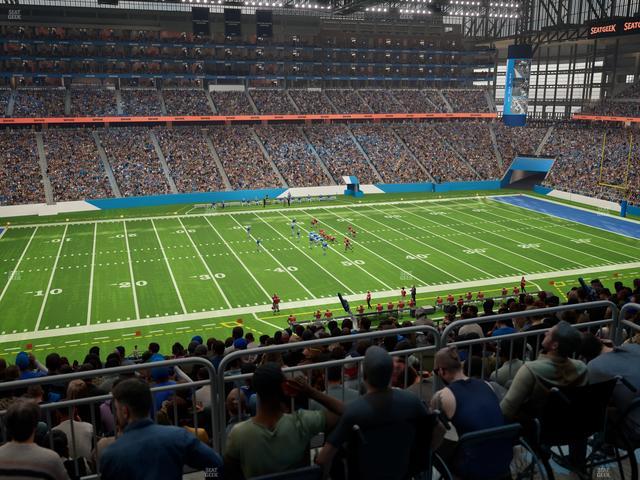 Ford Field - Section 329 Seat View