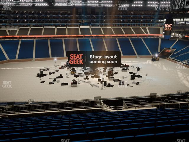 Ford Field - Section 330 Seat View