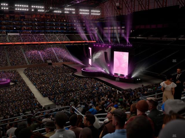 Ford Field - Section 330 Seat View