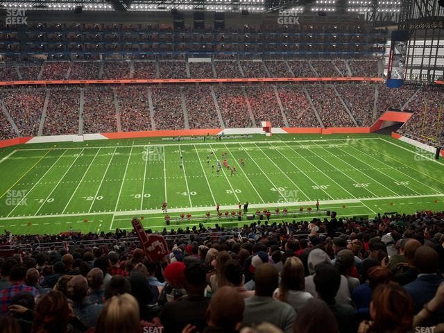 Ford Field - Section 330 Seat View