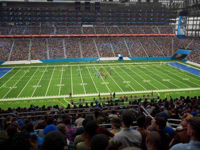 Ford Field - Section 330 Seat View