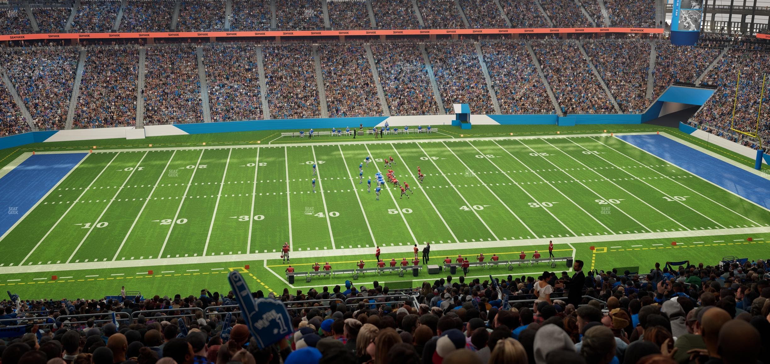 Ford Field - Section 330 Seat View