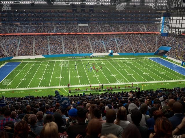 Ford Field - Section 330 Seat View