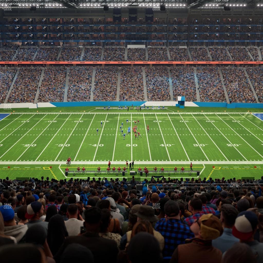 Ford Field - Section 331 Seat View