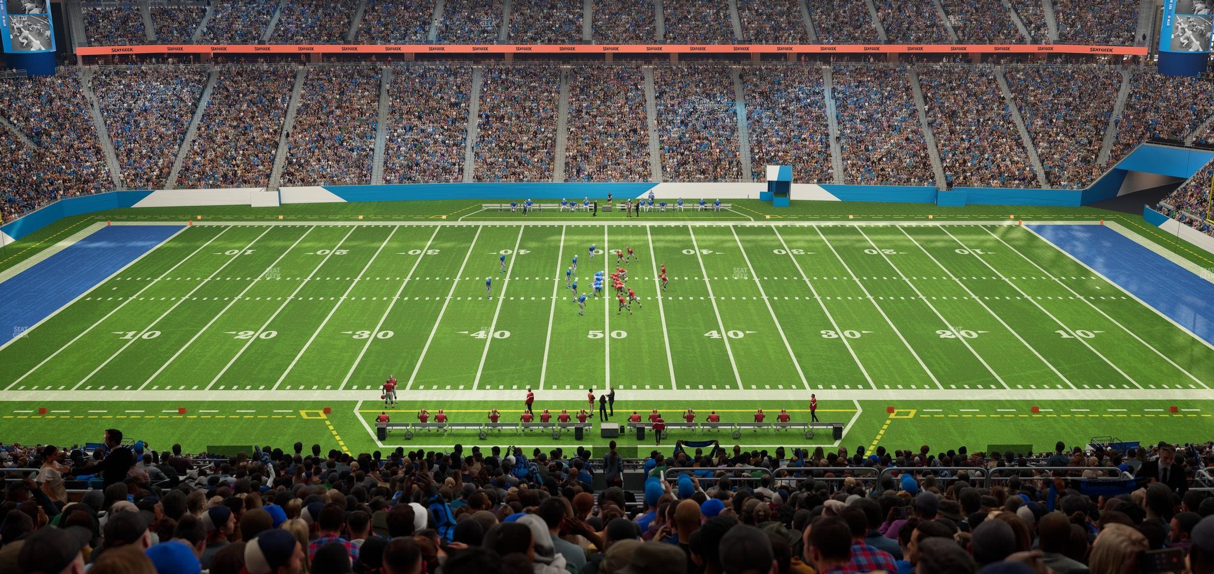 Ford Field - Section 331 Seat View