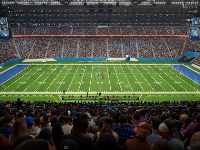 Ford Field - Section 331 Seat View