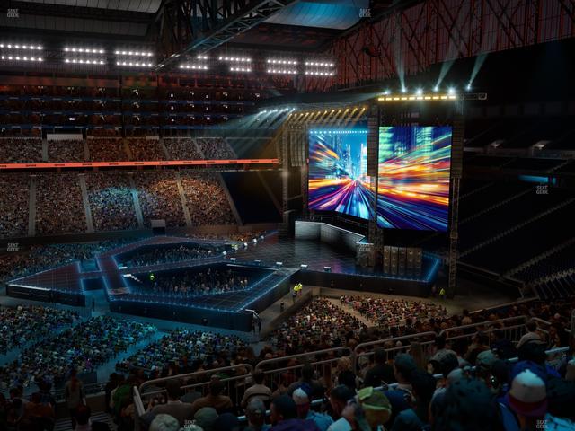 Ford Field - Section 331 Seat View