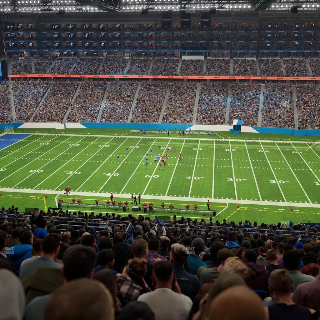 Ford Field - Section 332 Seat View