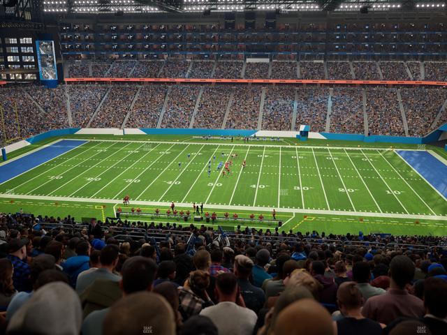 Ford Field - Section 332 Seat View