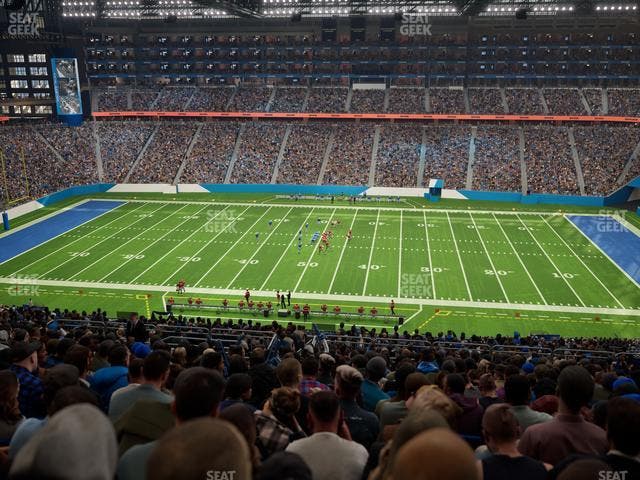 Ford Field - Section 332 Seat View
