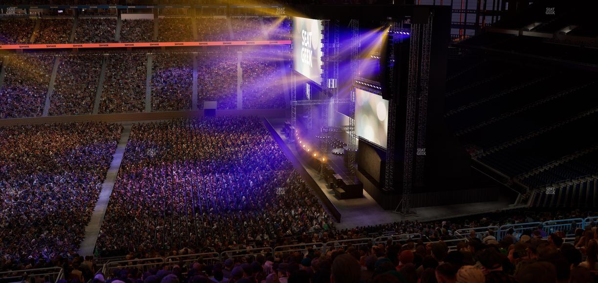 Ford Field - Section 332 Seat View