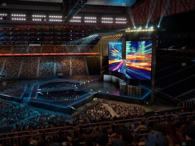 Ford Field - Section 332 Seat View