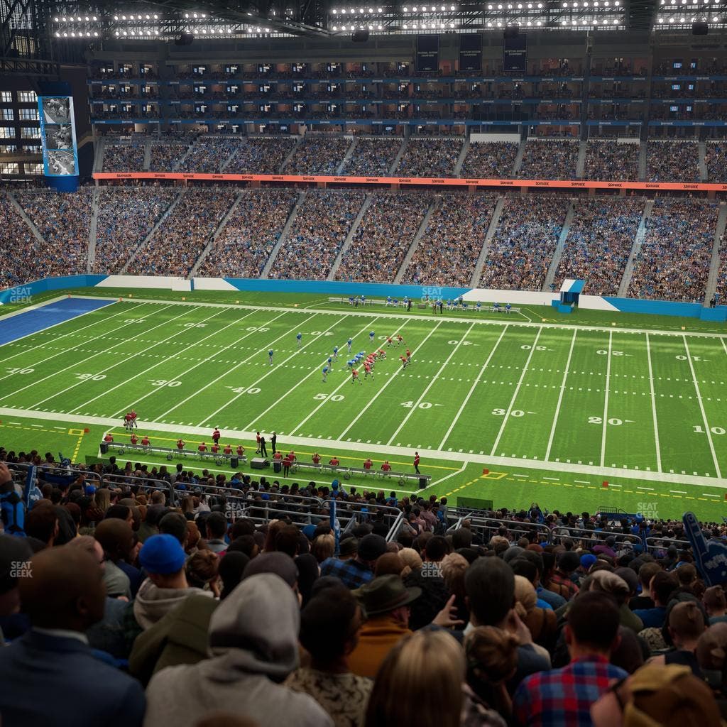 Ford Field - Section 333 Seat View