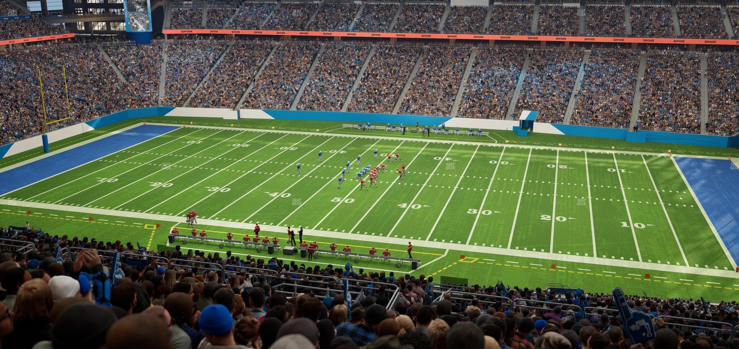 Ford Field - Section 333 Seat View