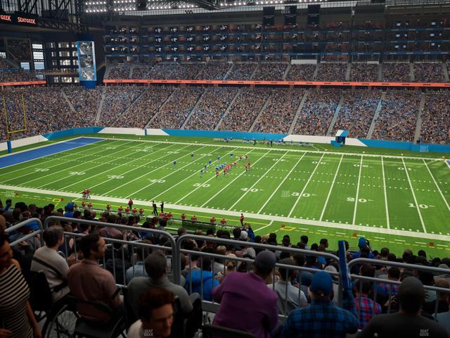 Ford Field - Section 333 Seat View