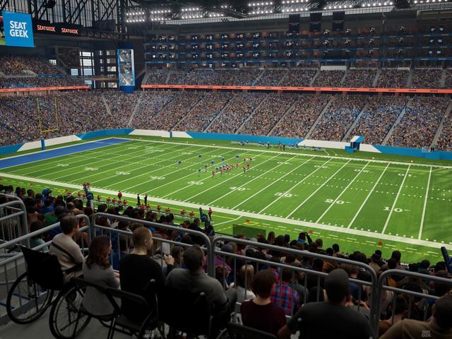 Ford Field - Section 334 Seat View