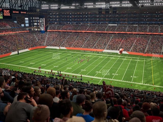 Ford Field - Section 334 Seat View
