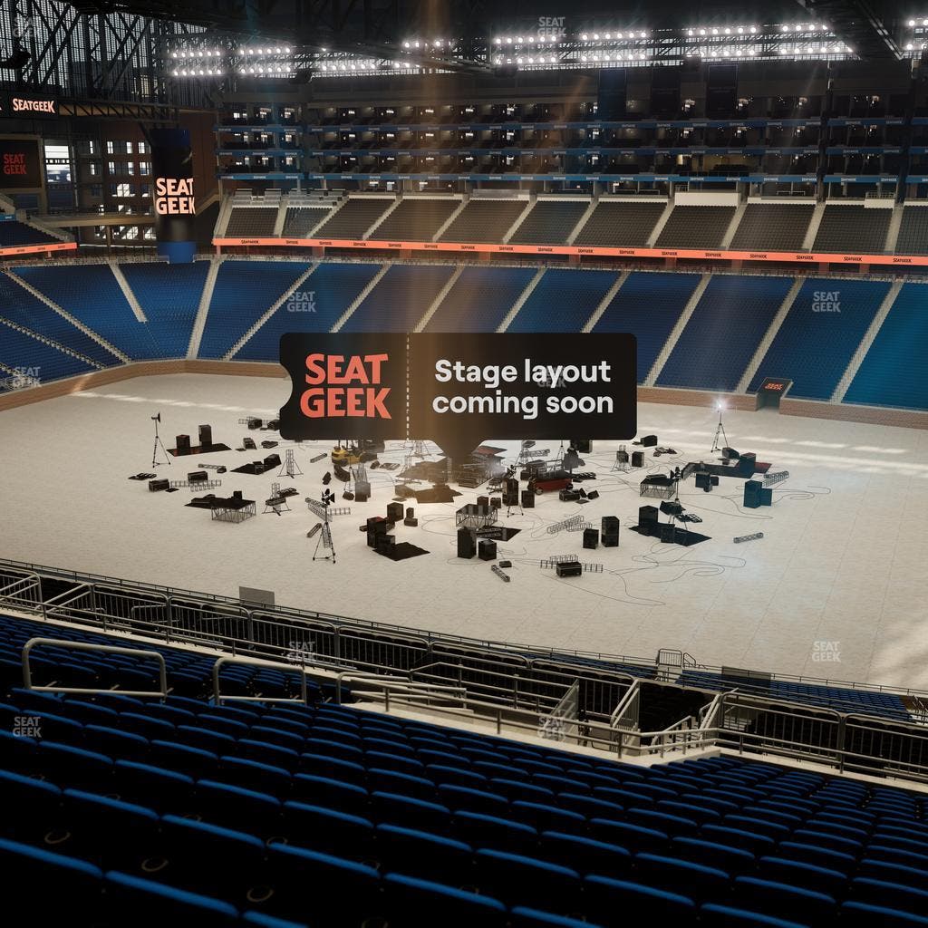 Ford Field - Section 334 Seat View