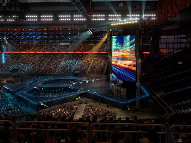 Ford Field - Section 334 Seat View