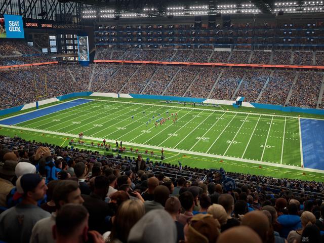 Ford Field - Section 334 Seat View