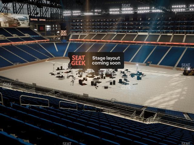 Ford Field - Section 335 Seat View