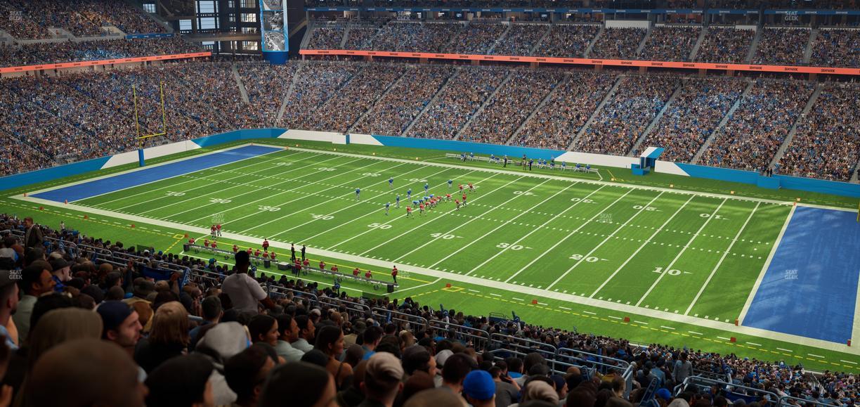 Ford Field - Section 335 Seat View