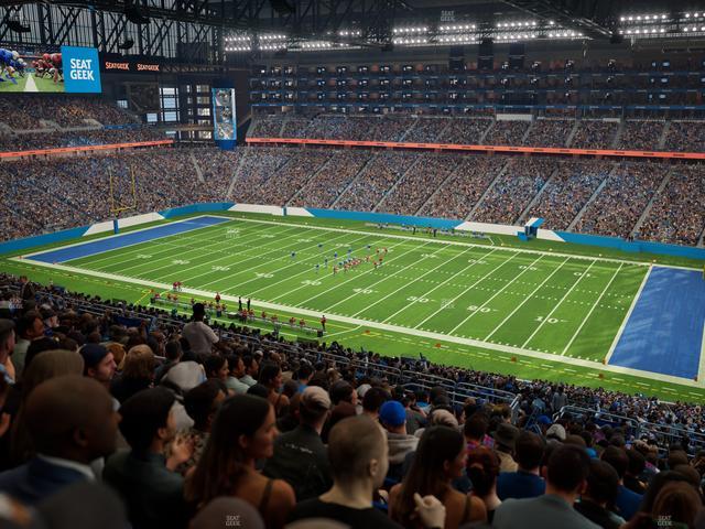 Ford Field - Section 335 Seat View