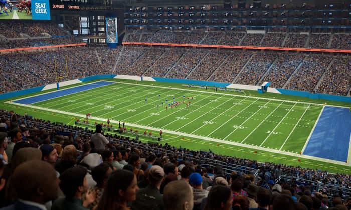 Ford Field - Section 335 Seat View