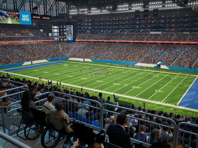 Ford Field - Section 335 Seat View