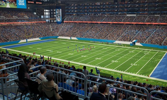 Ford Field - Section 335 Seat View