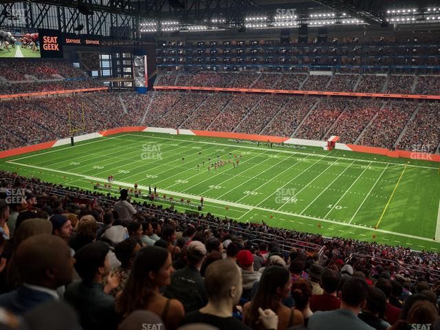 Ford Field - Section 335 Seat View