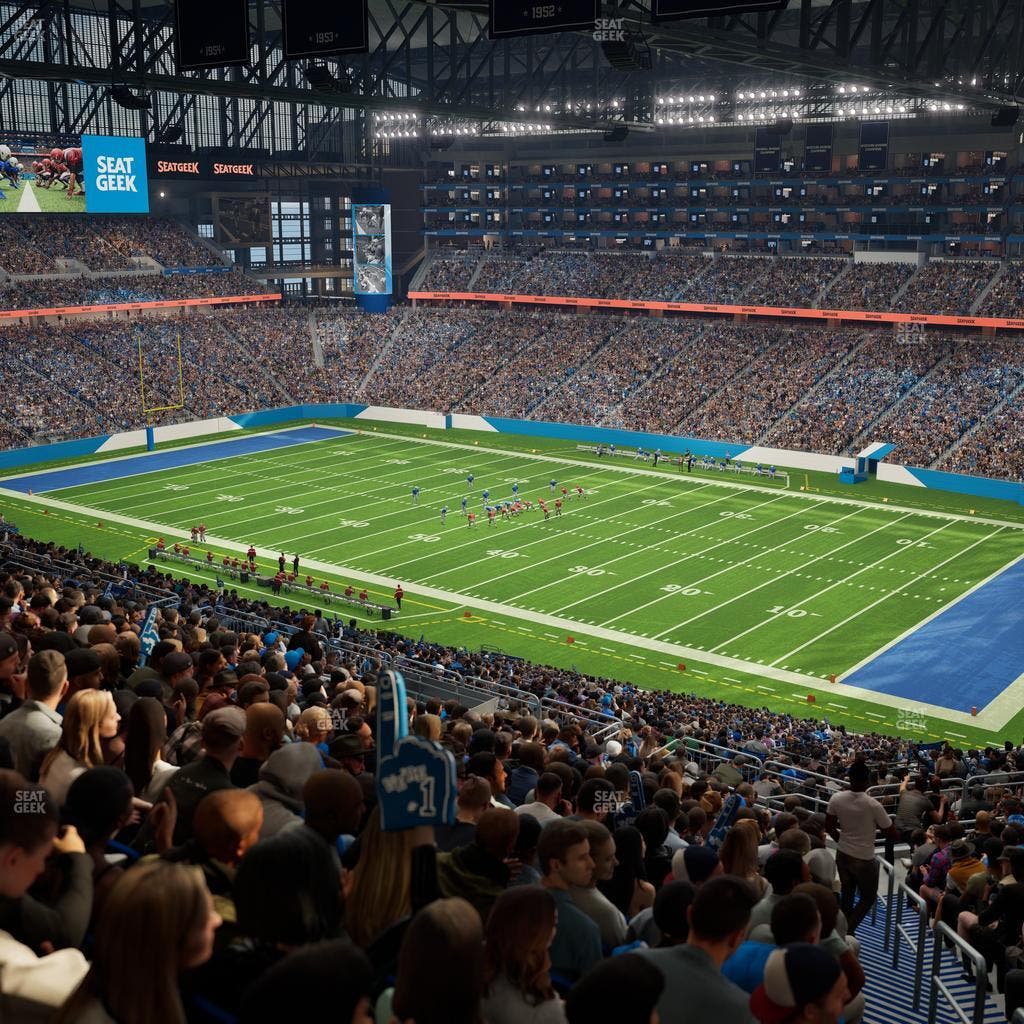 Ford Field - Section 336 Seat View
