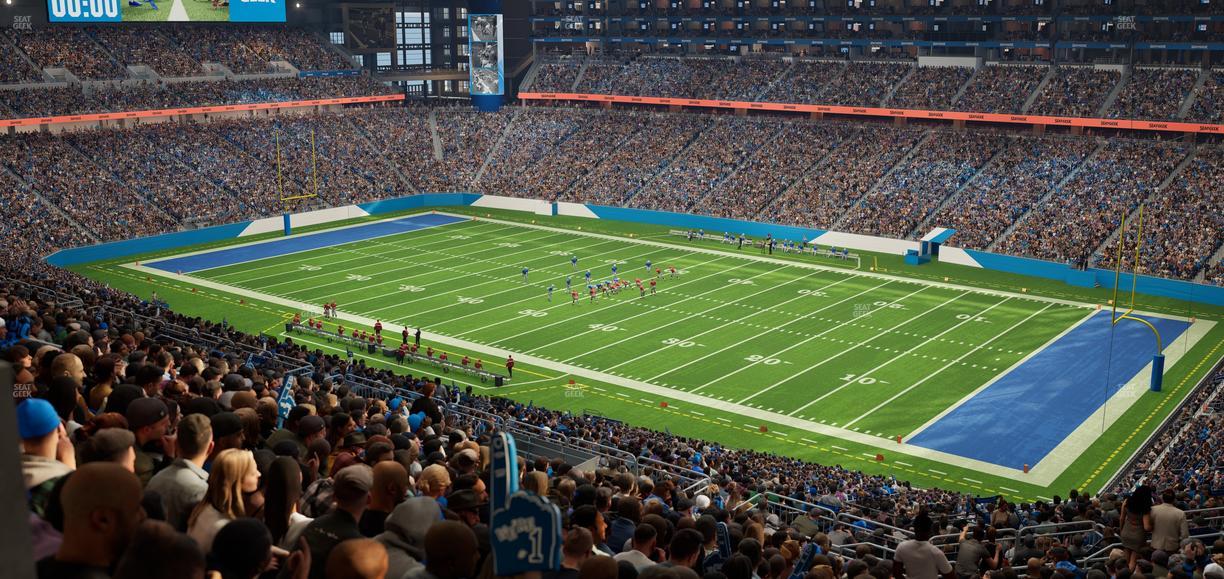 Ford Field - Section 336 Seat View