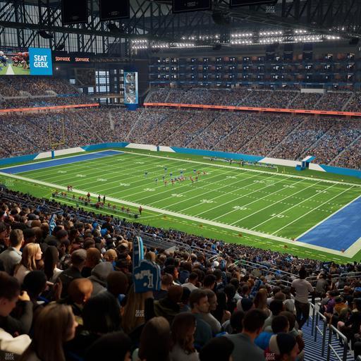 Ford Field - Section 336 Seat View