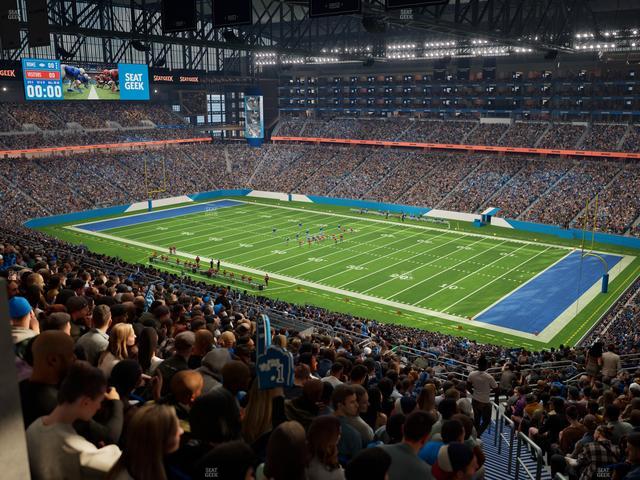 Ford Field - Section 336 Seat View