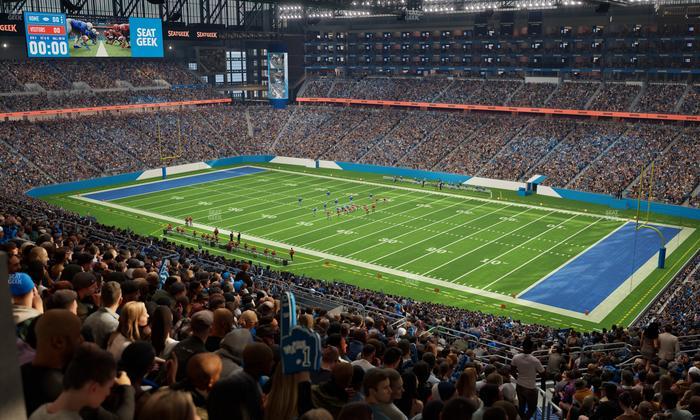 Ford Field - Section 336 Seat View