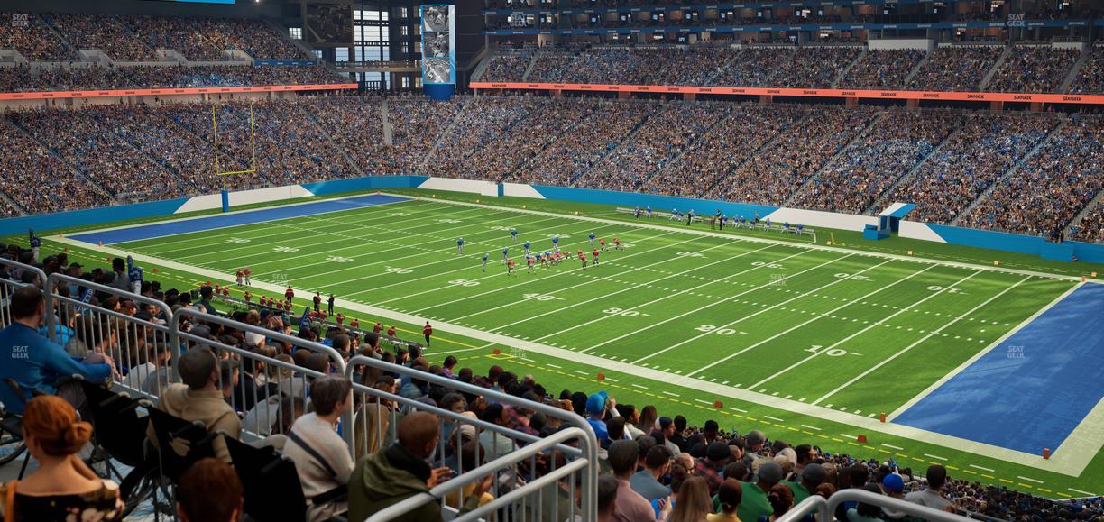 Ford Field - Section 336 Seat View
