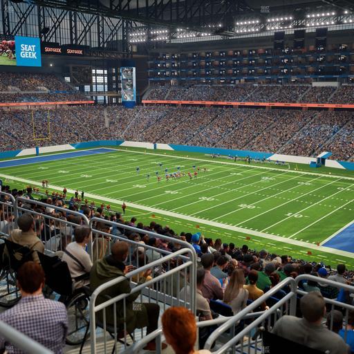 Ford Field - Section 336 Seat View